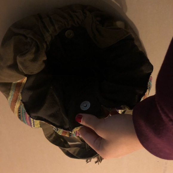 Trouble print bag with a zipper inside ! - Picture 3 of 3